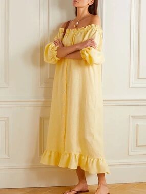 Sleeper | Dresses | Nwt Sleeper Atlanta Linen Dress In Pink Vichy | Poshmark Sleeper | Dresses | Nwt Sleeper Atlanta Linen Dress In Pink Vichy | Poshmark